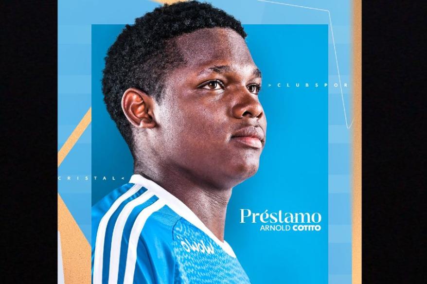 Sporting Cristal anunció el préstamo de Arnold Cotito