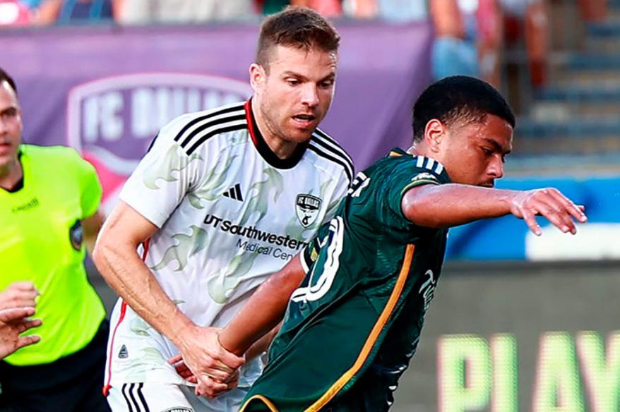Miguel Araujo fue titular en la derrota de Portland Timbers ante FC Dallas