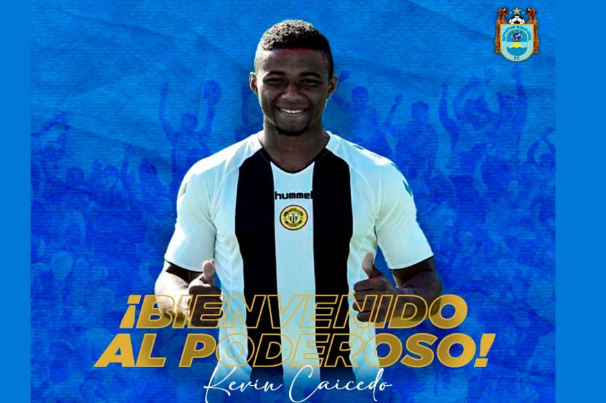 Deportivo Binacional confirmó la llegada del ecuatoriano Kevin Caicedo
