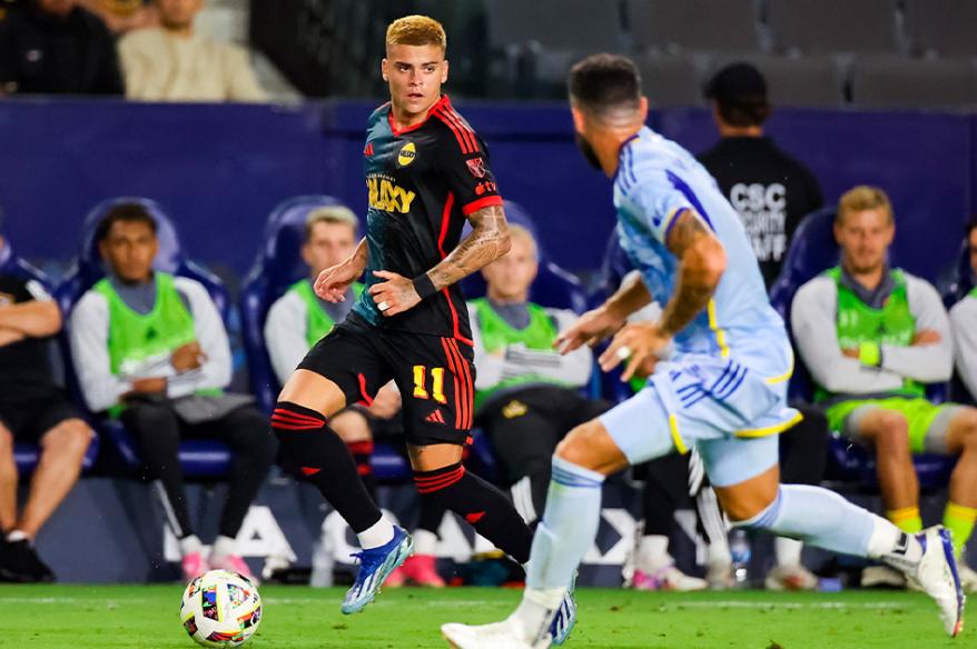 Luis Abram fue suplente en la derrota de Atlanta United frente a LA Galaxy