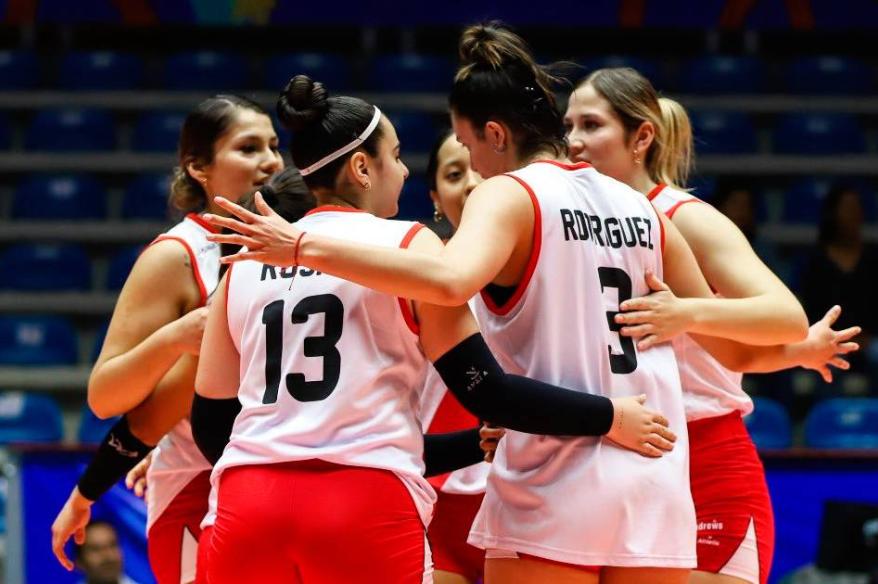 Perú venció 3-0 a Surinam en Copa Panamericana de Vóley