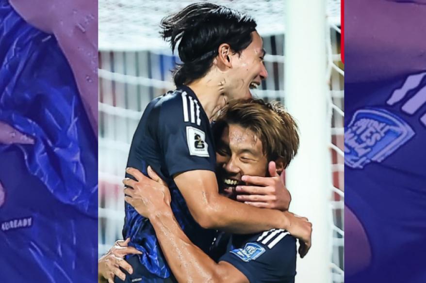 Japón goleó por 5-0 a Bahrein y es líder en su grupo en las eliminatorias asiáticas
