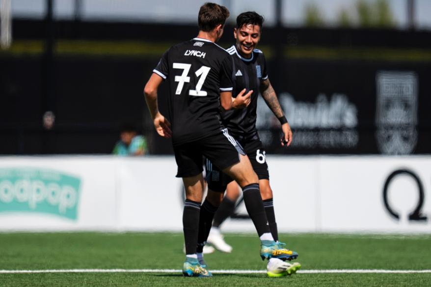 Pineau se quedó entre los suplentes en derrota ante Town FC por MLS Next Pro