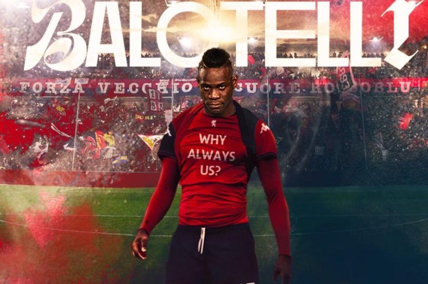 Mario Balotelli es nuevo jugador del Genoa
