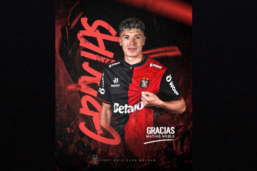 Matías Noble no continuará en Melgar