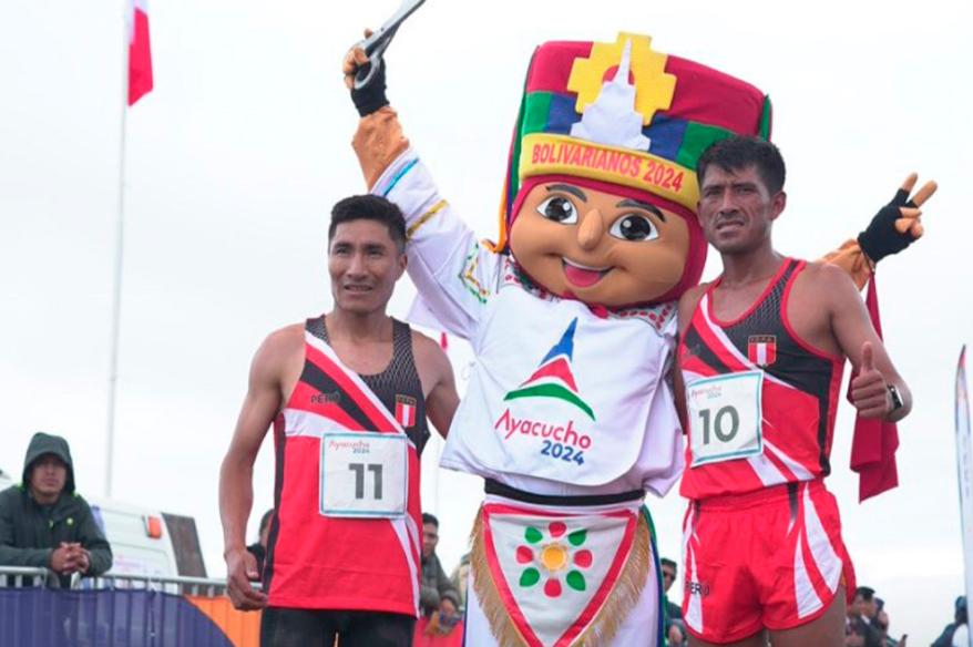 Walter Nina y José Luis Rojas consiguieron oro y plata en Ayacucho 2024