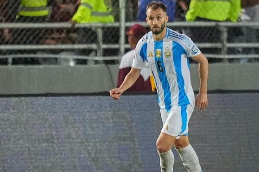 Germán Pezzella será baja en Argentina ante Paraguay y Perú