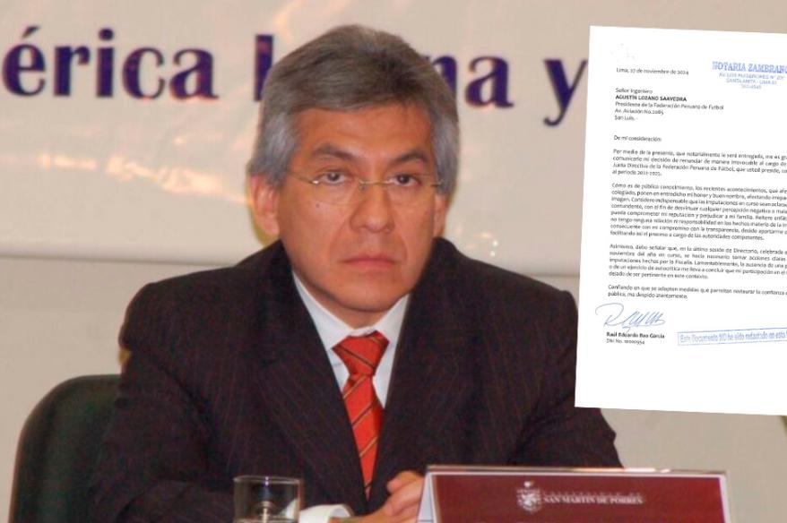 ¡Uno más! Raúl Bao renunció al directorio de la FPF