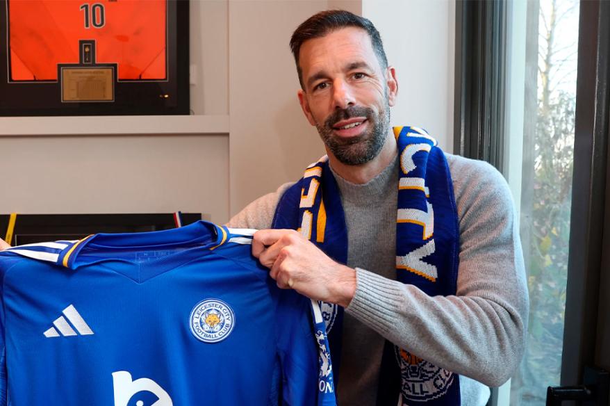 Ruud Van Nistelrooy es nuevo entrenador de Leicester