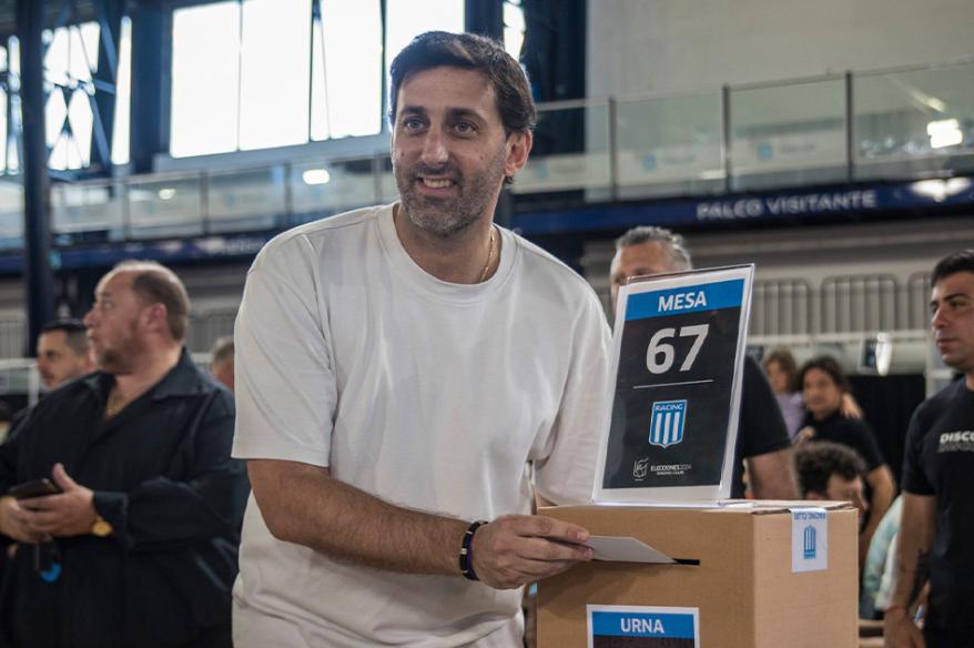 Diego Milito es el nuevo presidente de Racing