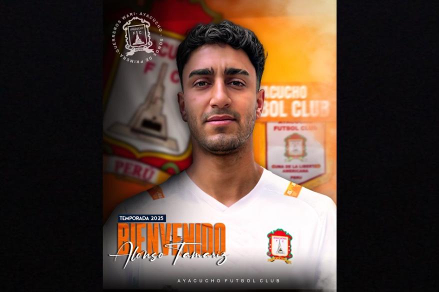 Alonso Tamariz es nuevo jugador de Ayacucho FC