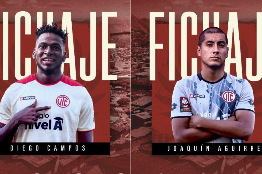UTC contrató a Diego Campos y Joaquín Aguirre para la nueva temporada