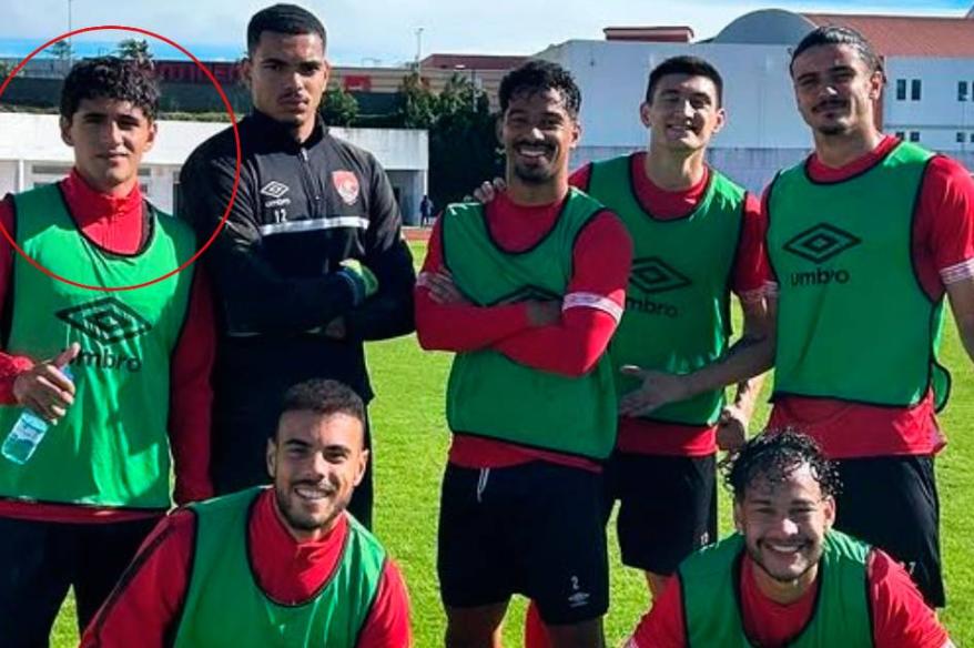 Peruano Gabriel Soto entrena con primer equipo de Santa Clara en Portugal