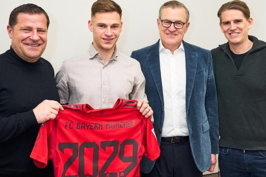 Kimmich renovó su contrato con el Bayern Múnich