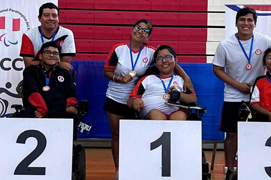 Niurka Callupe se coronó campeona nacional de boccia en la Videna IPD