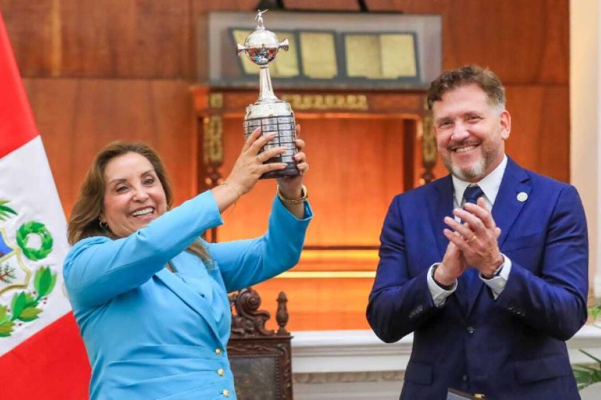 LO ULTIMO: Presidenta de la República confirmó que Lima será de la final de la Copa Libertadores 2025
