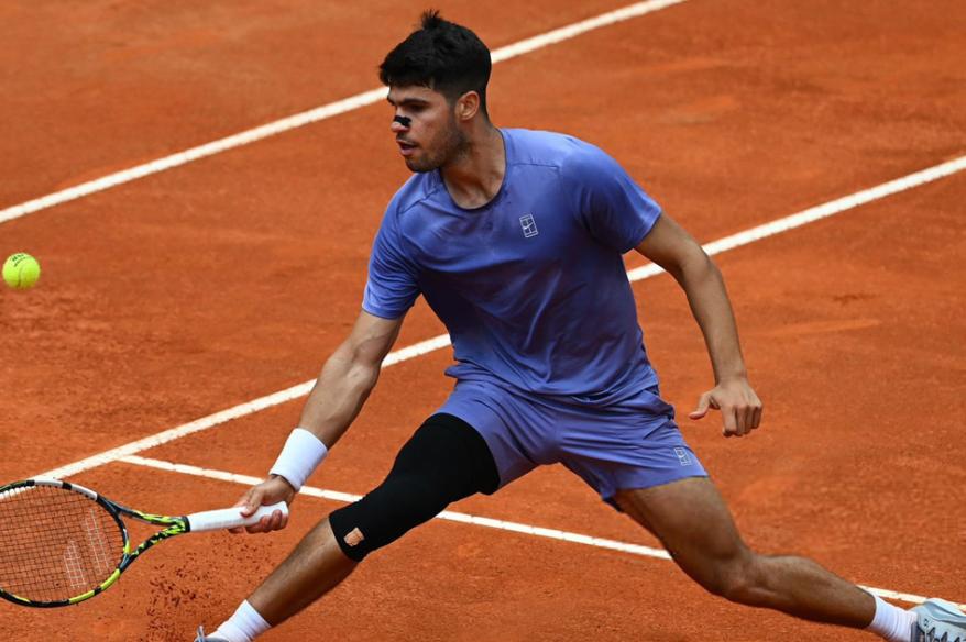 Carlos Alcaraz debutó con triunfo en el Masters 1000 de Roma