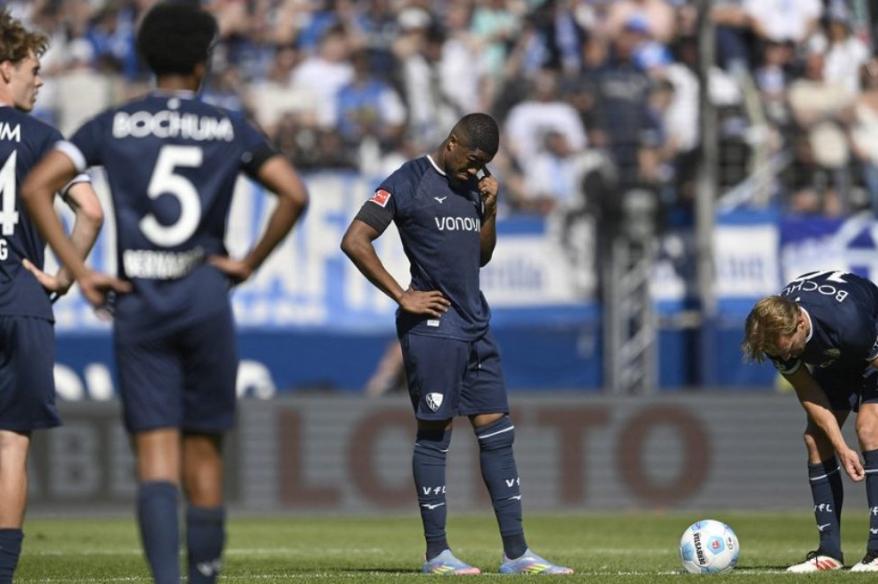 Bochum y Kiel perdieron la categoría en la Bundesliga