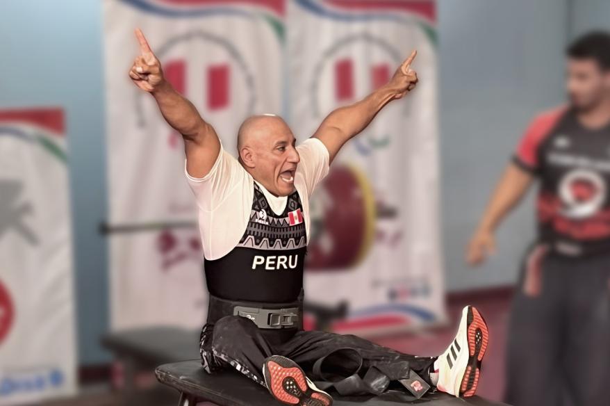 Niel García se convirtió en el paradeportista más fuerte del Perú