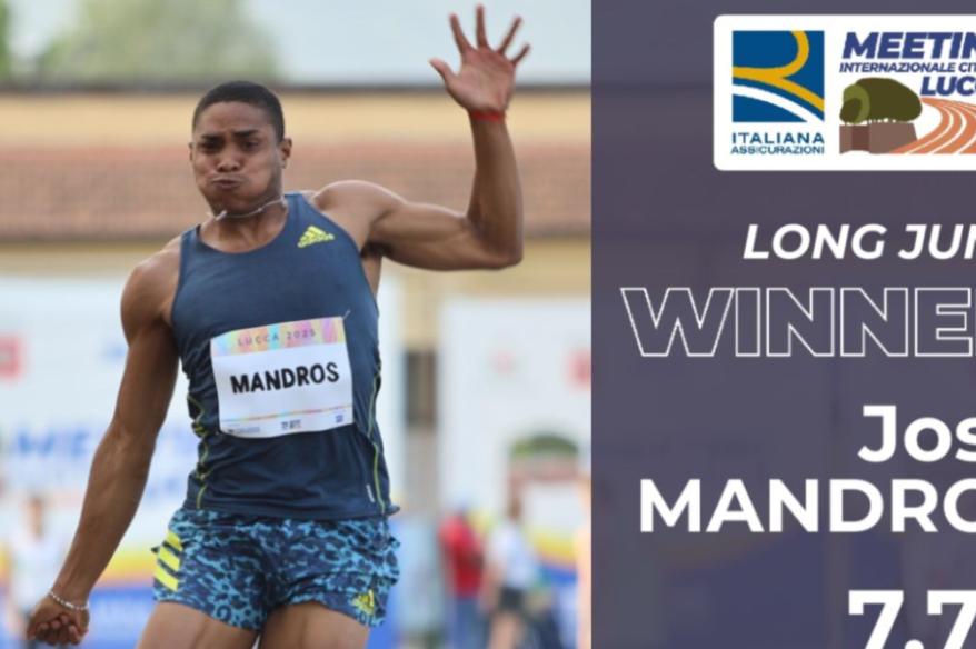 José Luis Mandros conquistó medalla de oro en Italia
