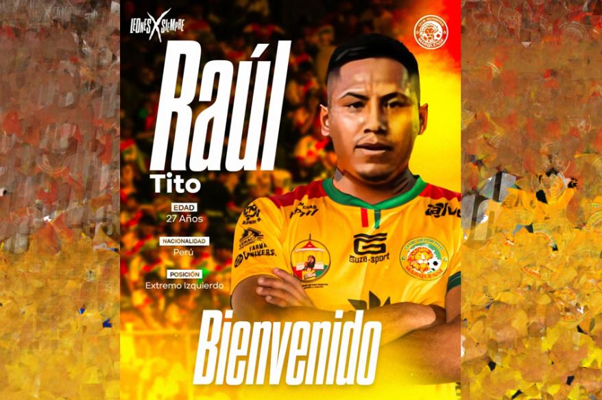 De Copa Perú a Centroamérica: Tito jugará en la Primera de Guatemala