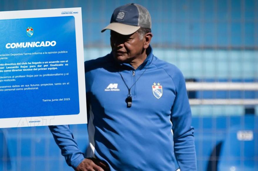 Leo Rojas no va más como técnico de ADT