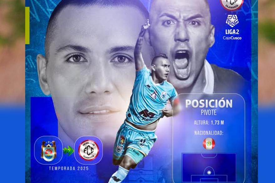 Yorkman Tello dejó Binacional y ahora jugará por FC Cajamarca de Liga 2
