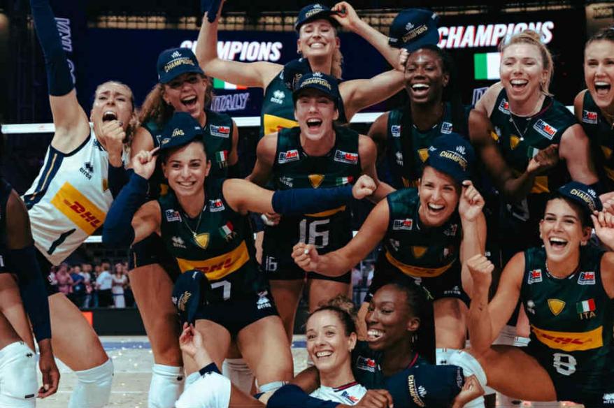 ¡Supercampeonas! Italia venció a Brasil y se quedó con la Liga de Naciones de vóley femenino