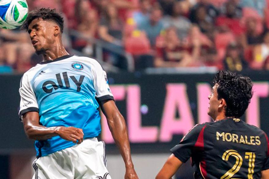 Abram ingresó en caída de Atlanta United ante Charlotte FC