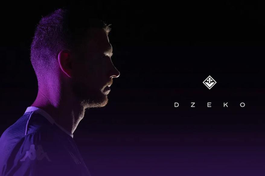 Edin Dzeko comandará el ataque de Fiorentina la próxima temporada