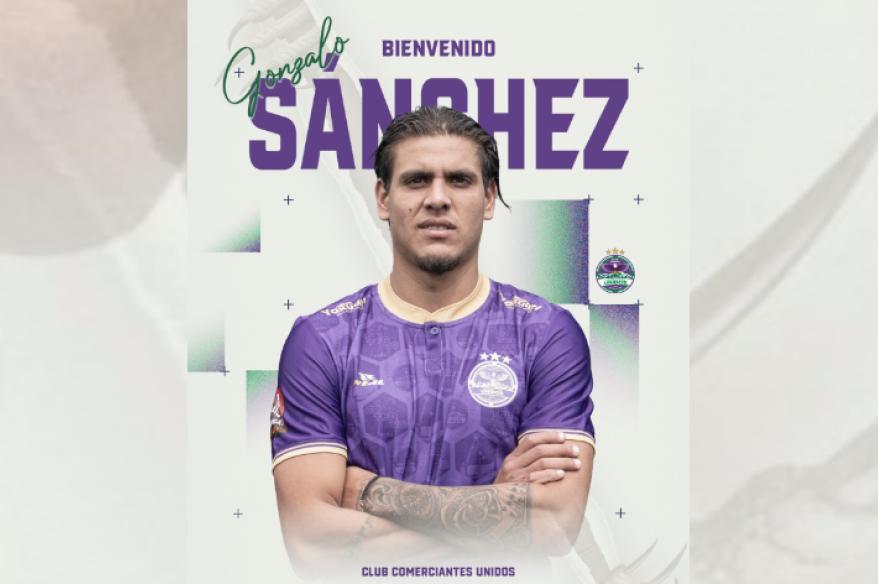 Gonzalo Sánchez regresa al Perú y es nuevo refuerzo de Comerciantes Unidos