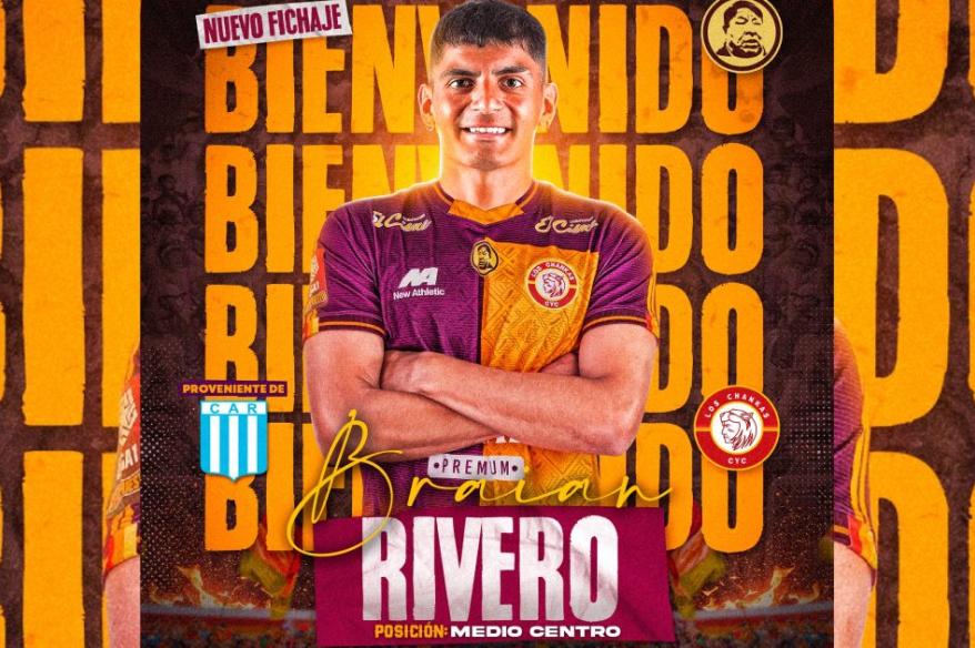 Los Chankas anunció llegada de argentino Braian Rivero