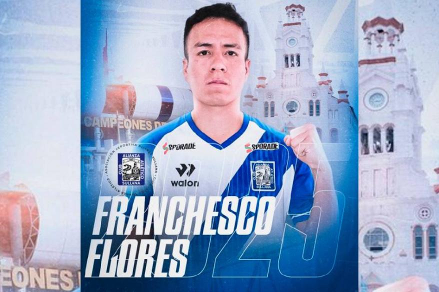 Franchesco Flores es nuevo jugador de Alianza Atlético
