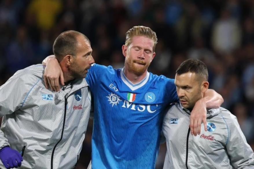 De Bruyne será baja por el resto del año