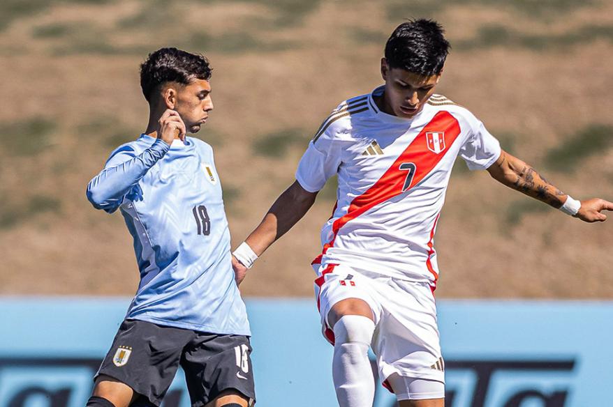 (FOTOS) Selección peruana Sub 18 se impuso por 1-0 a Uruguay en amistoso