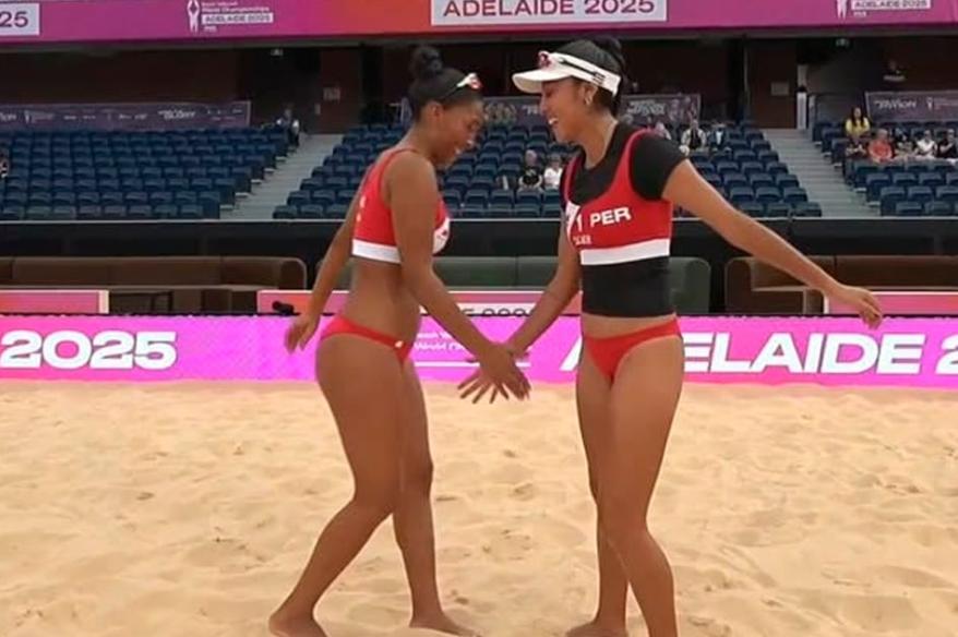 Dupla peruana Gaona - Allcca cayó ante paraguayas y quedó eliminada del Mundial de Vóley Playa