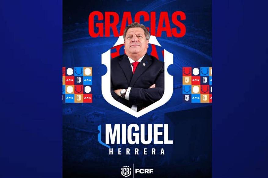 Caía de maduro: Miguel Herrera dejó de ser DT de Costa Rica tras fracaso en Clasificatorias