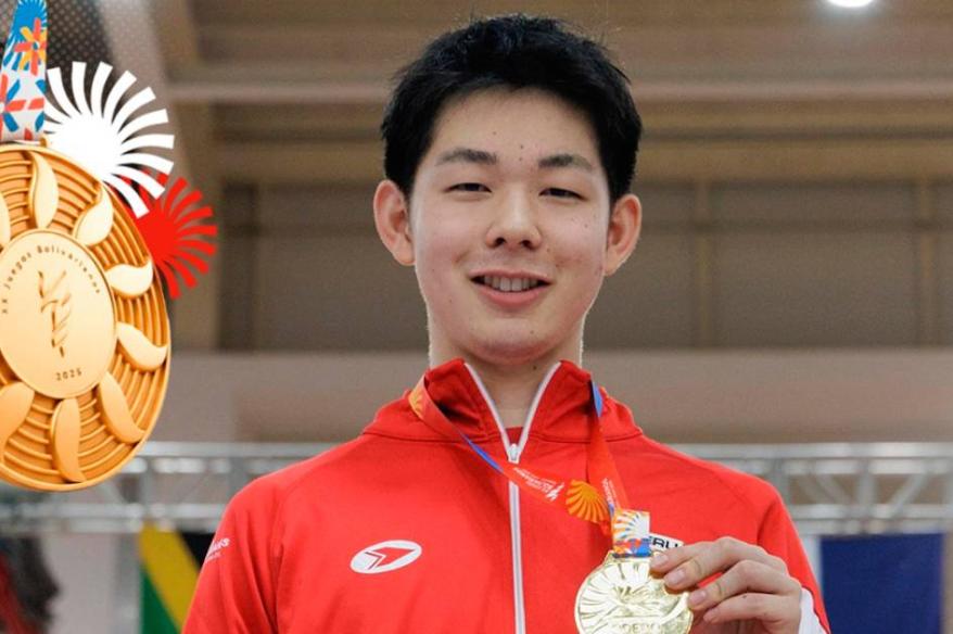 Renzo Fukuda le da al Perú su segunda medalla de oro en esgrima en los Juegos Bolivarianos 2025