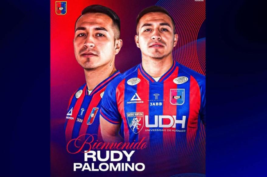 ¡Se sigue armando! Alianza UDH anunció a Rudy Palomino para el 2026