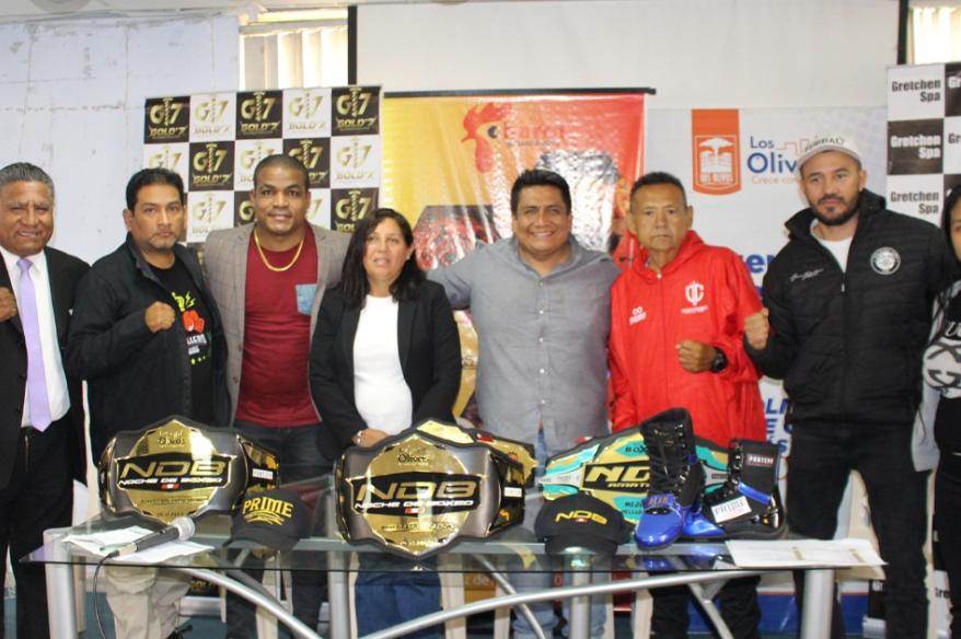 Todo quedó listo para una inolvidable "Noche de Boxeo" en Los Olivos