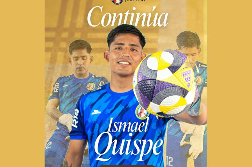 Ismael Quispe se queda en el arco de Juan Pablo II