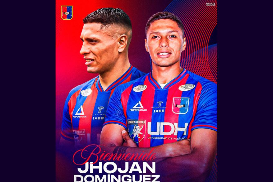 Jhojan Domínguez es nuevo jugador de Alianza Universidad
