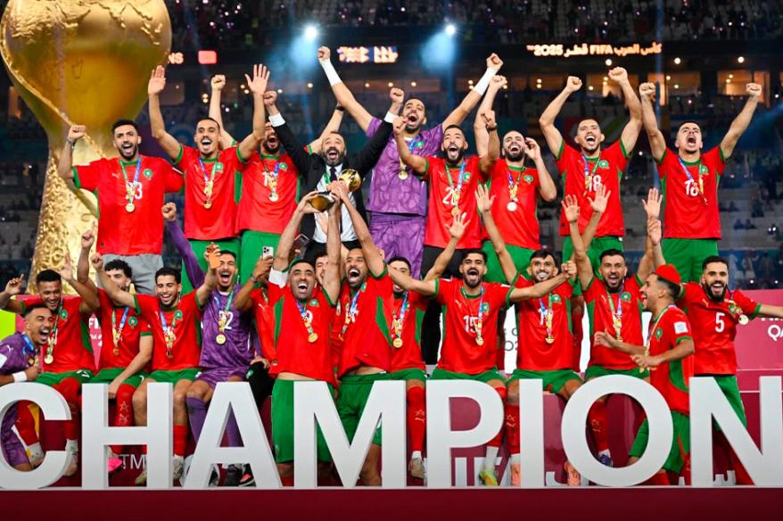 ¡En el final! Marruecos se coronó campeón de la Copa Árabe 2025