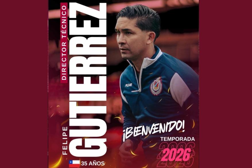 Felipe Gutiérrez fue presentado en Deportes La Serena
