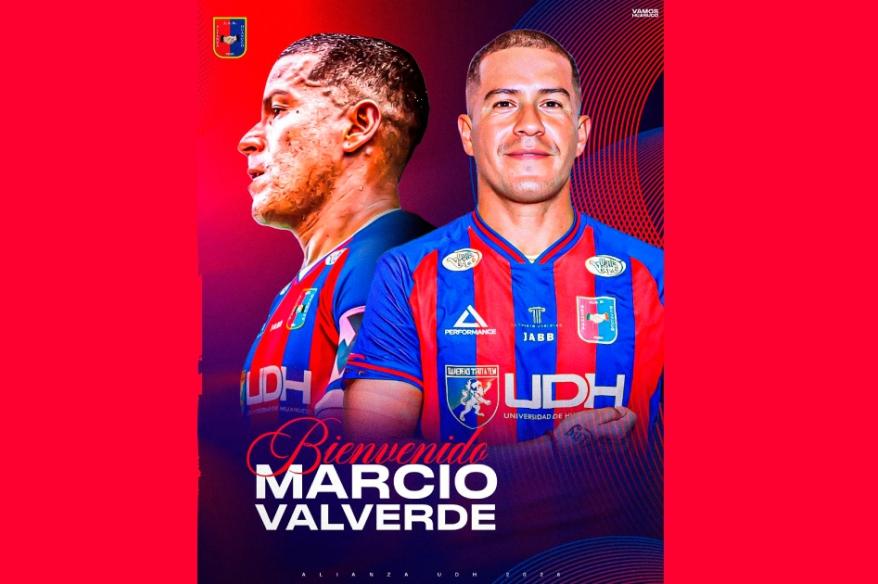 Sigue vigente: Marcio Valverde es nuevo jugador de Alianza UDH