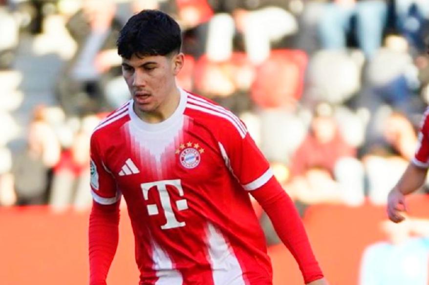 ¡Y un día volvió! Felipe Chávez retornó en Bayern Múnich U19