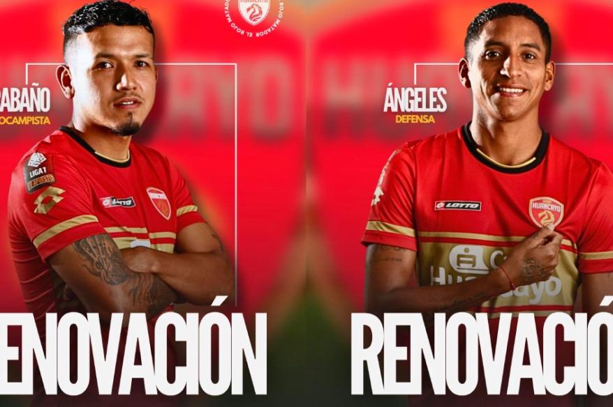 ¡Dos más! Carabaño y Ángeles renovaron con Sport Huancayo