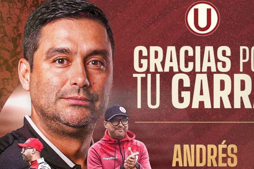 Universitario anunció la salida de Andrés Usme del equipo femenino