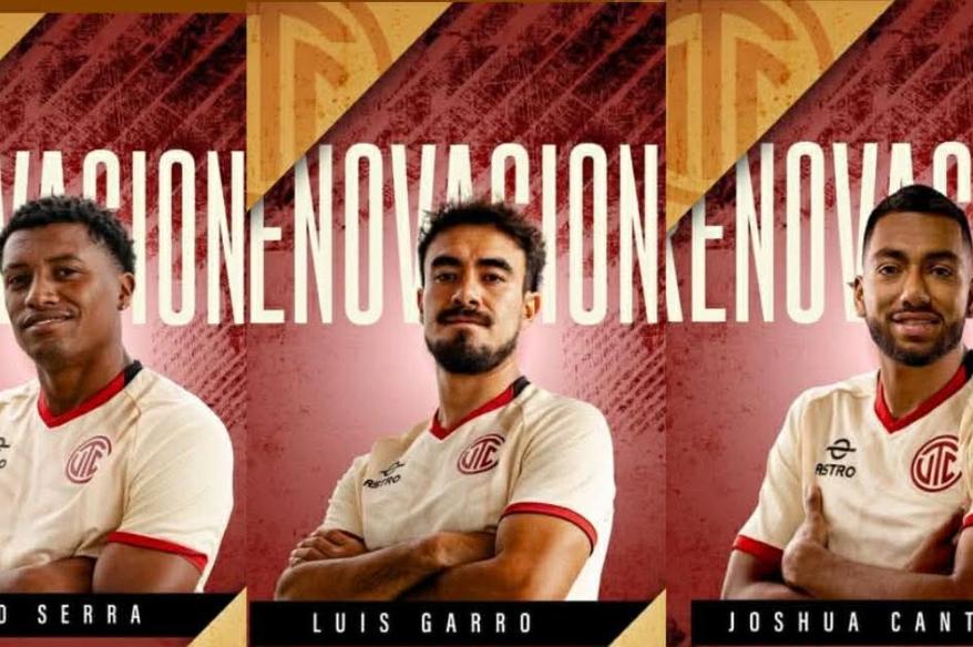 ¡No se mueven de Cajamarca! Garro, Serra y Cantt renovaron con UTC