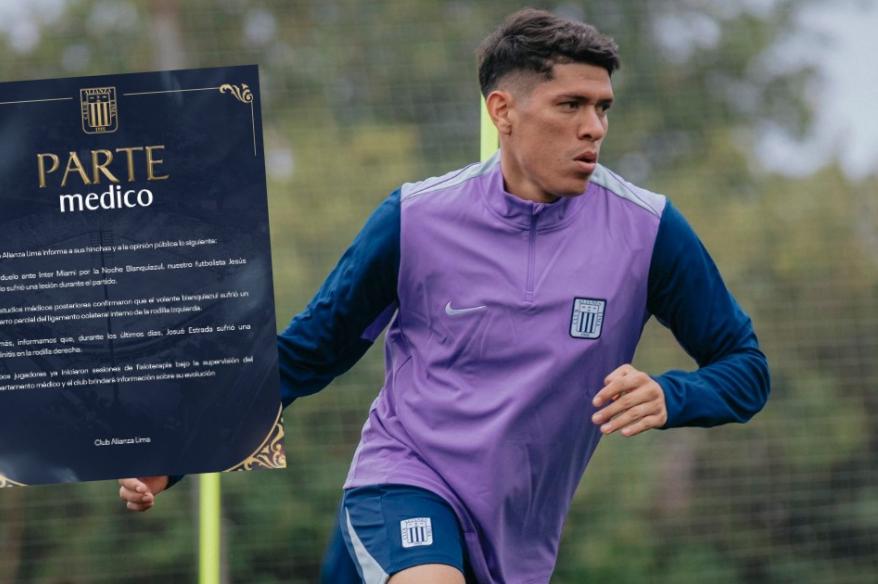 Jesús Castillo será baja en Alianza Lima por lesión